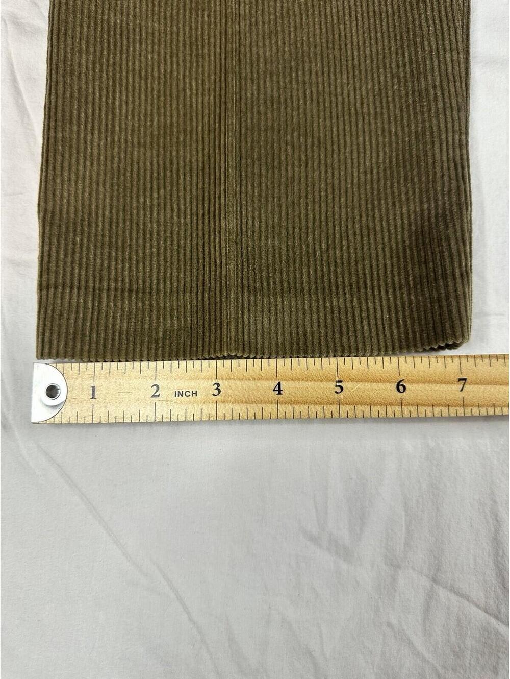 ✨🌿 Vintage Weathervane USA Olive Corduroy High Waist Pleated Pants Size 6🌿✨ - Picture 13 of 16
